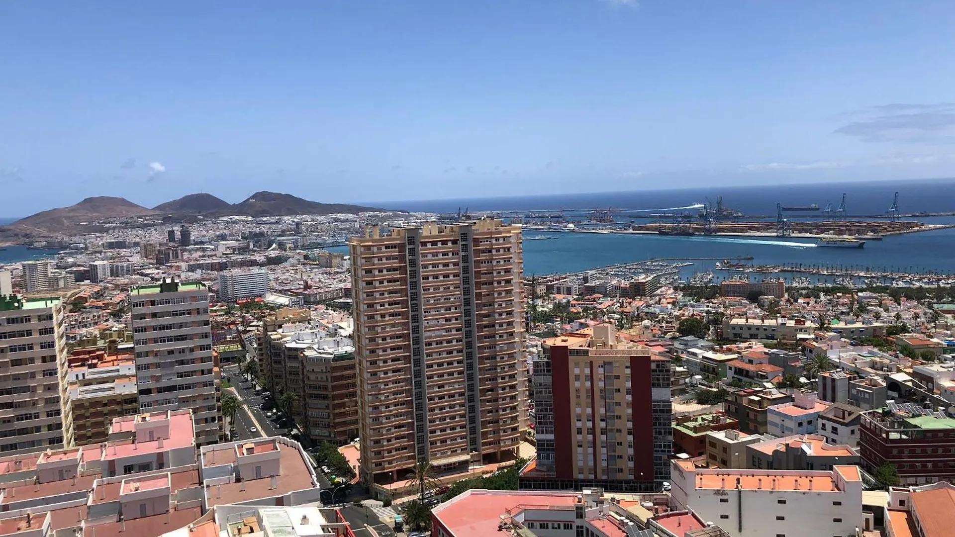 Vistas Panoramicas Lägenhet Las Palmas de Gran Canaria Spanien