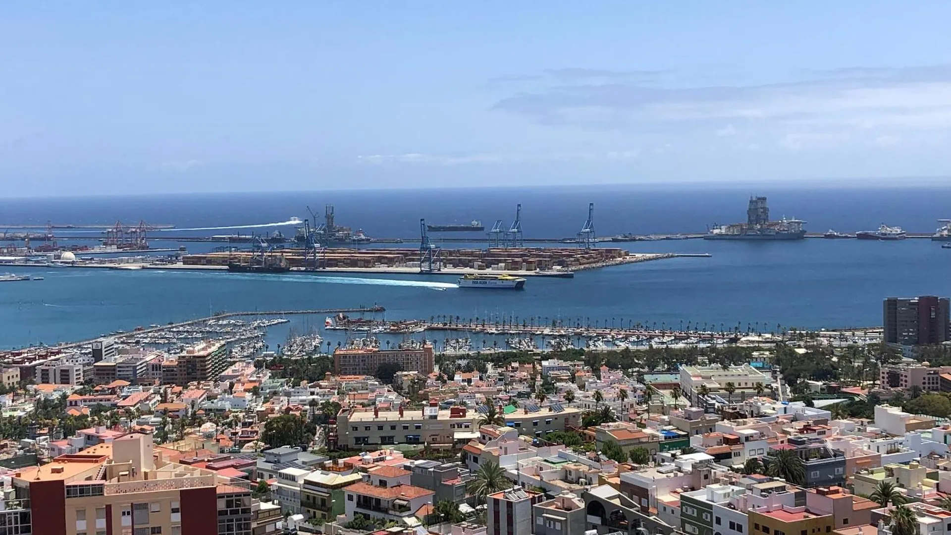 Vistas Panoramicas Lägenhet Las Palmas de Gran Canaria Spanien